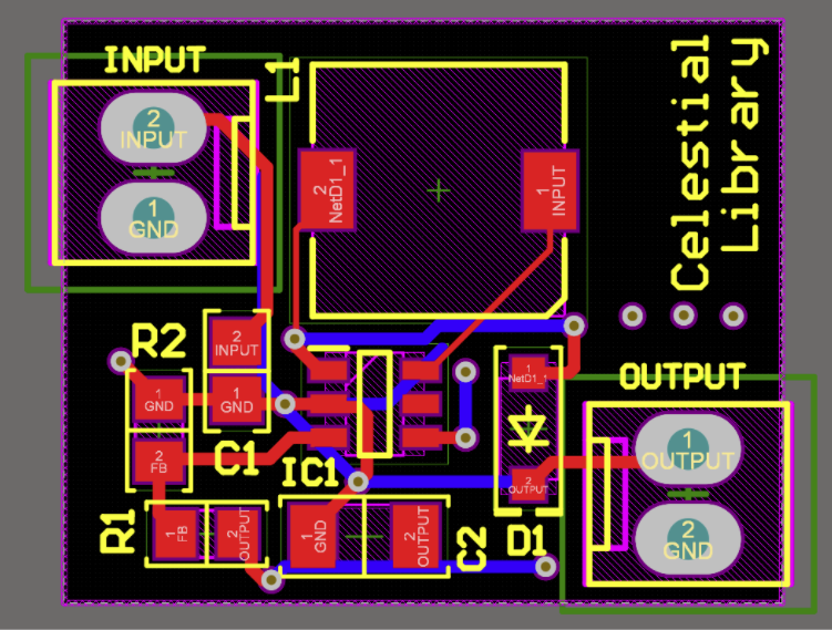 Manual routing of PCB